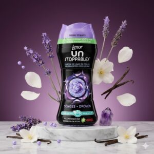 LENOR UNSTOPPABLES - Parfum de Linge en Perles Songes - 224g