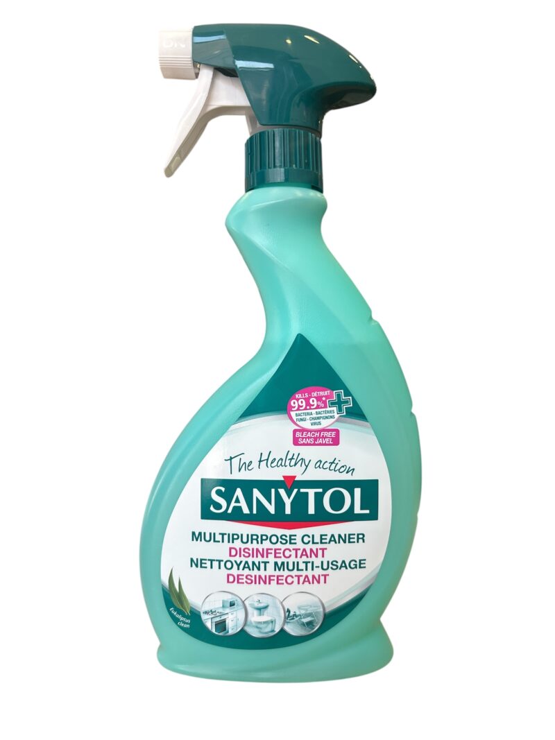 SANYTOL - NETTOYANT, DÉSINFECTANT MULTI-USAGE SANS JAVEL -500ML