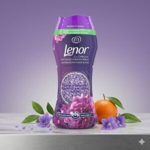 Lenor Parfum de Linge en Perles Bouquet d'Améthyste et de Fleurs - 210 g