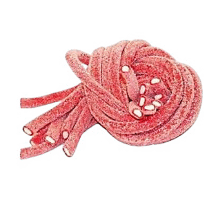 Long Câble Fourré Fraise Acide