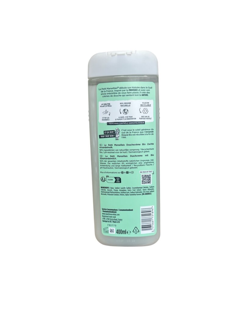 Le Petit Marseillais - Lait d'Amande Douce BIO - 400ml – Image 2