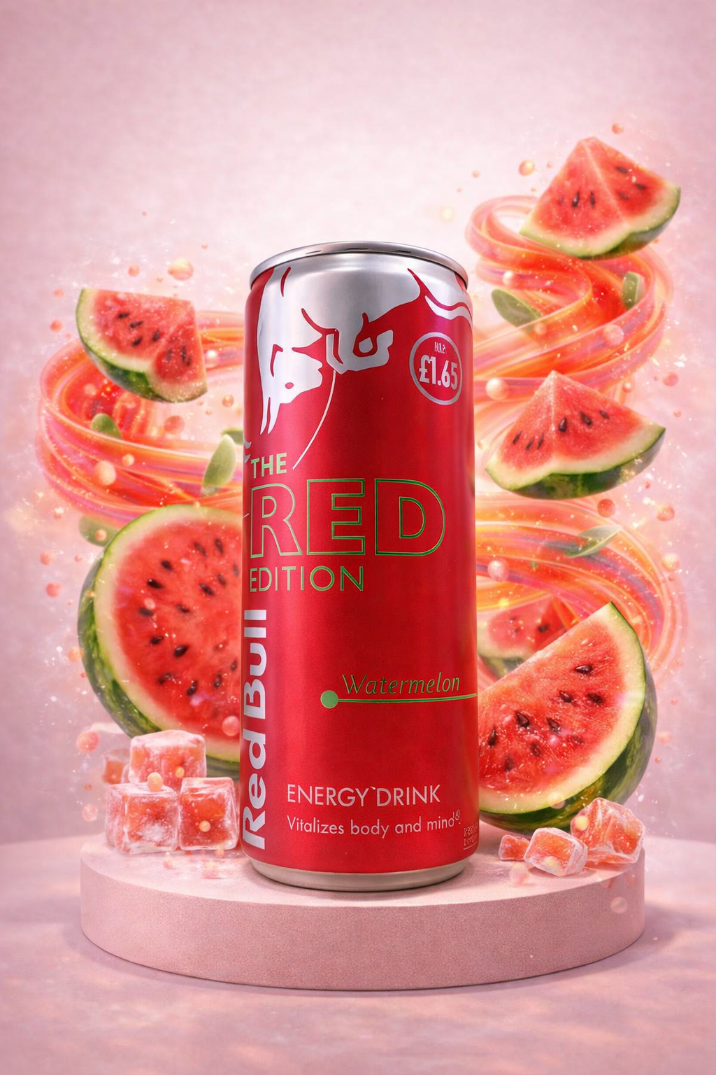 Red Bull – Red Edition (Watermelon / Pastèque)