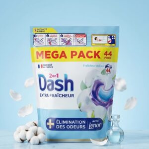 DASH (2 en 1) - 44 LAVAGES
