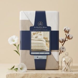 PARURE DE LIT EN COTON - La Maison Rêve